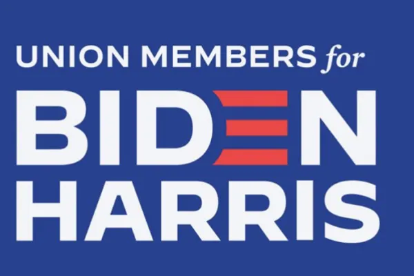 Union members for Biden