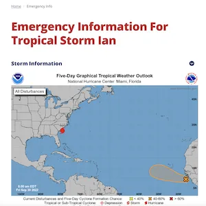 Hurricane Ian Relief Resources | AFSCME Florida